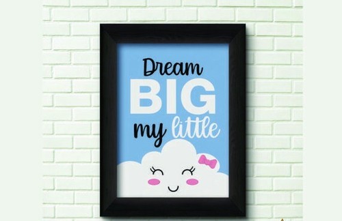 Bild poster kunstdruck - a4,