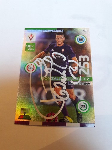 Trading card signiert - card, gonzalo