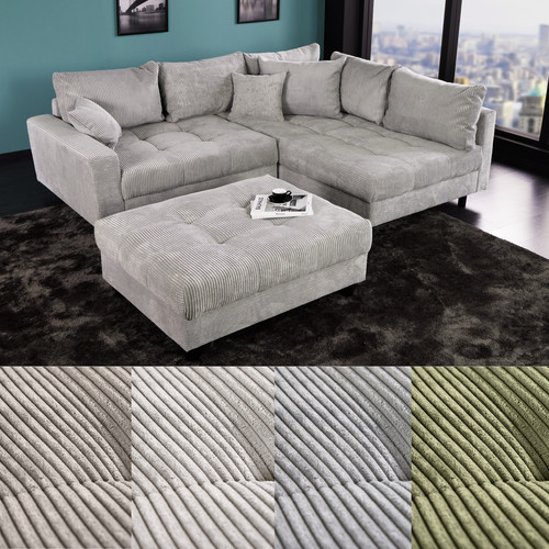 Modernes ecksofa kent - ecksofa, 220cm