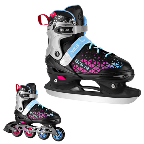 2in1 inliner schlittschuhe - inliner, /