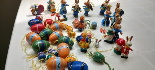 Ddr osterhasen figuren bunt - osterhasen,,