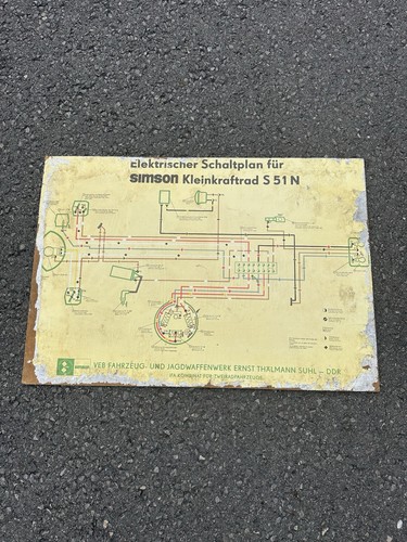 Simson s51n schaltplan - s51n,