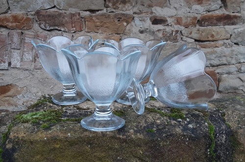 Vintage eisbecher 4 x - **vintage, eisbecher*4