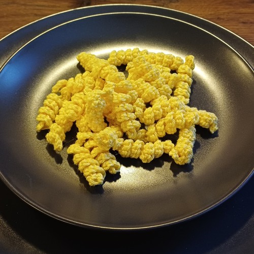 Gehäkelte spirelli nudeln - gehäkelte, –