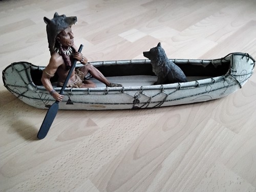 Indianer figur mit - figur, im