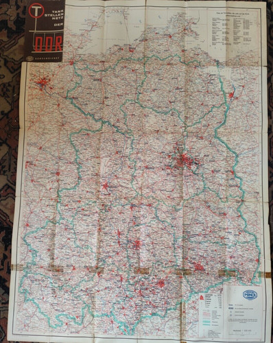 Minol tankstellennetz der - der, ddr