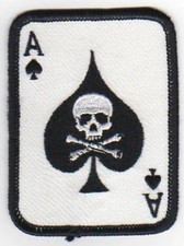AUFNÄHER PATCH AUFBÜGLER ACE