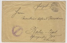 Briefhülle Feldpost Marine