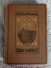 Quo Vadis von Henryk Sienkiewicz Antiquariat 1914 Altdeutsche Schrift Leinen GUT