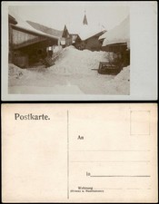 Ansichtskarte  Schnee Lawine