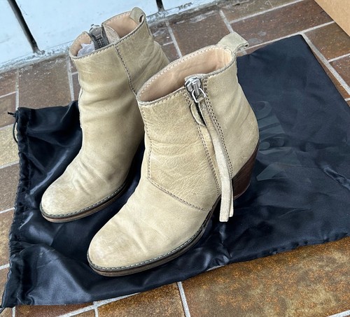 Orig acne pistol - boots, beige