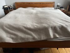 Eichenholzbett, braun, 160 x 200 m mit Tempumatratze zur Selbstabholung /Abbau