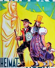 original Heimat Plakat Werbe