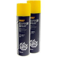 Kupferpaste 2 x 250 ml MANNOL 9887 Kupfer Spray Bremspaste Schmiermittel Fett