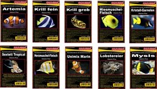 Fischfutter Meerwasser Fische Frostfutter 100x 100g freie Auswahl per Mail