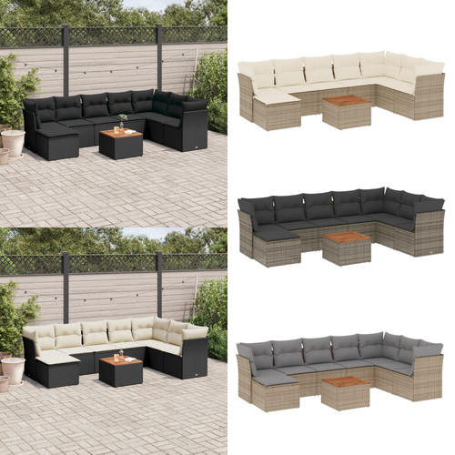 Tlg garten sofagarnitur - 9-tlg., garten-sofagarnitur