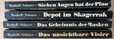 DDR-Buch-Krimi - "Das unsichtbare Visier" Teil 1-4 zur Kult-Serie-Taschenbücher