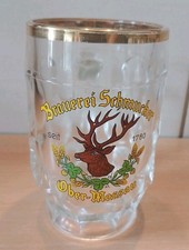 altes Brauerei Bierglas -