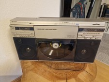 Sharp Vz 2500 H Vintage Stereoanlage Plattenspieler Boombox