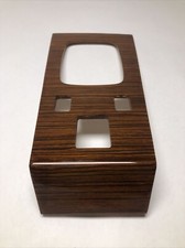 Zebrano Wood Control Panel