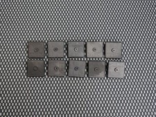 Original 10x Abdeckkappe für Aluprofil 40x40 Nut mit Schraube