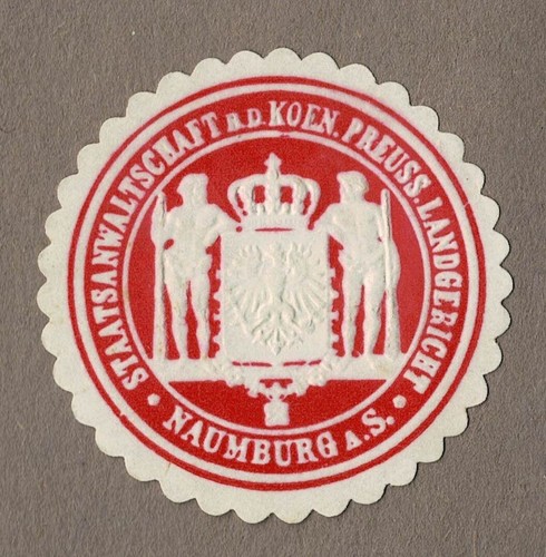 Siegelmarke preußen - siegelmarke,