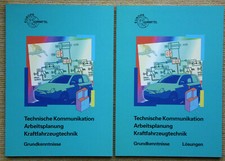 Technische Kommunikation, Arbeitsplanung, Kraftfahrzeugtechnik, Grundkenntnisse