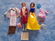 Barbie Puppen "Schneewittchen und Ihr Prinz" mit Zubehör