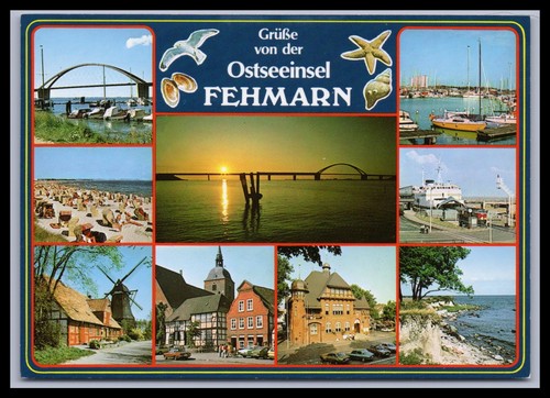 Ansichtskarte ostseeinsel - ansichtskarte,