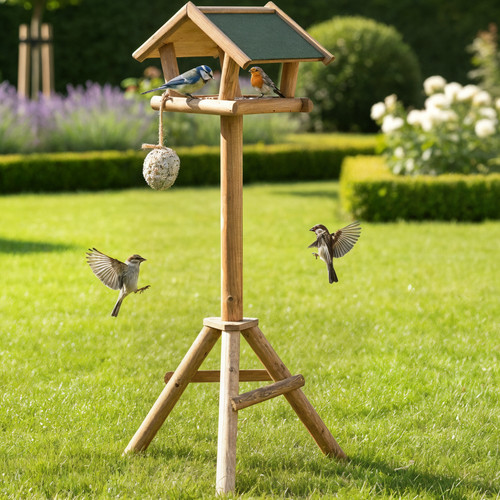 Vogelhaus mit ständer - mit,