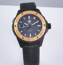 Tag Heuer Aquaracer Calibre 5 Titan Rosegold Automatik Herrenuhr Ref WAJ2182