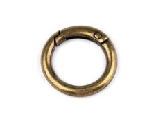 17)  Karabiner Ring ø 23,5 mm
