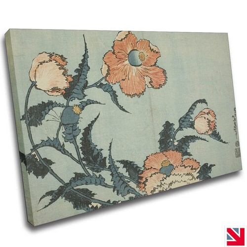 Katsushika hokusai mohnblumen - katsushika,