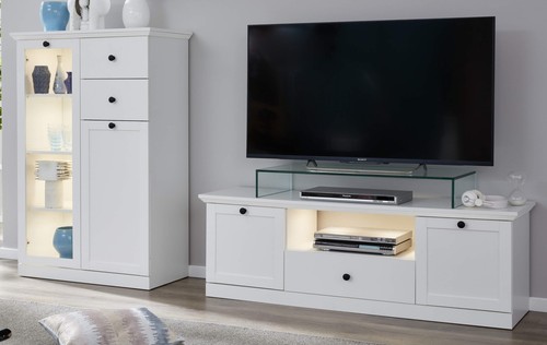 Wohnwand set teilig - wohnwand, 2-teilig