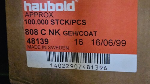 Haubold 808 nk klammern - kl,