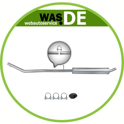 Mittelschalldämpfer für