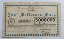 Notgeldschein Fünf Millionen
