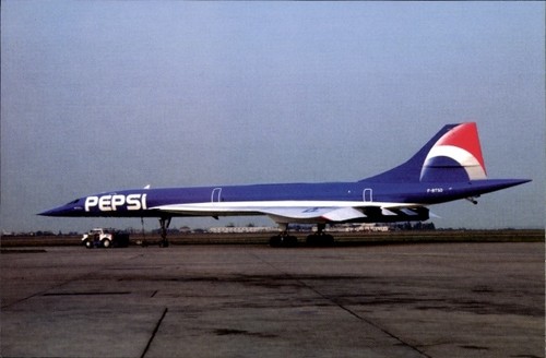 Flugzeug concorde 101 - ak,