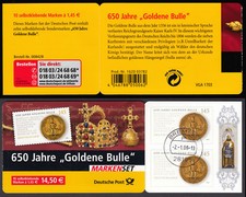 Bund MH 62 Ia gest.Goldene