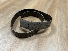 VMP Gürtel taupe mit Lochprägung Größe 90