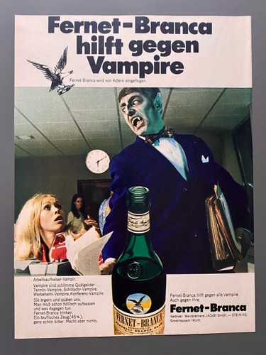 1970 fernet branca hilft - 1970, gegen