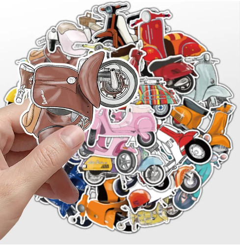 Tlg stickerset vespa - 22,