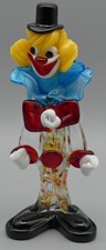 Murano glas clown - glas, figur