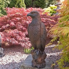 Steinfigur Adler Greifvogel