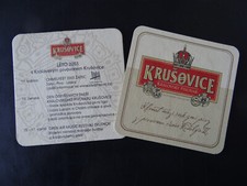 1 Bierdeckel - Tschechische Republik - Krusovice -2003