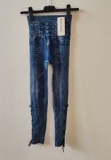 Damen Leggings S/36 blau