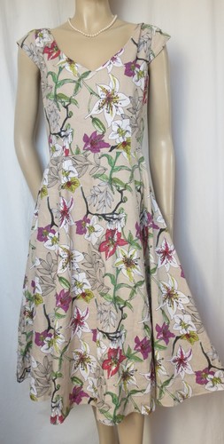 Laura ashley leinenkleid - laura,