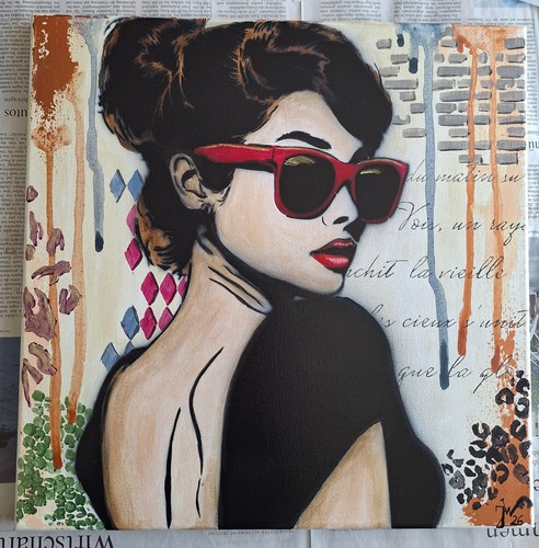 Acryl bild gemälde unikat - acryl,