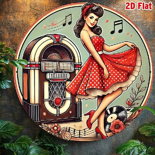 Blechschild rund pin - blechschild,