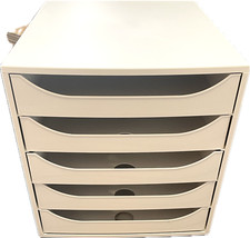 Exacompta Ablagebox Office mit 5 Schubladen DIN A4 Dokumente Gebraucht Gut R1913